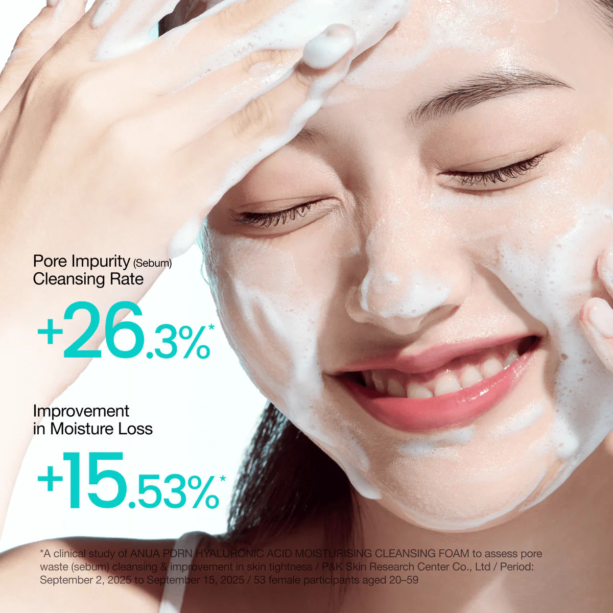 ANUA PDRN Hyaluronic Acid Moisturizing Cleansing Foam 150 ml