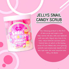 Jellys , original Snail Body Scrub ,  300 g