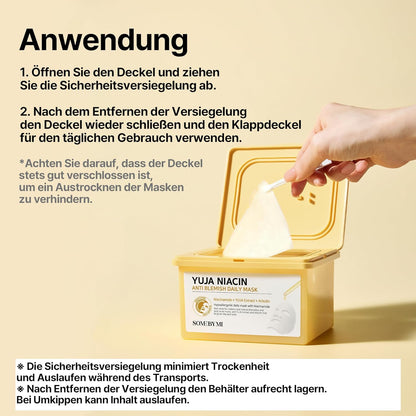 Some By Mi Yuja Niacin Anti Blemish Daily Mask 30 Sheets