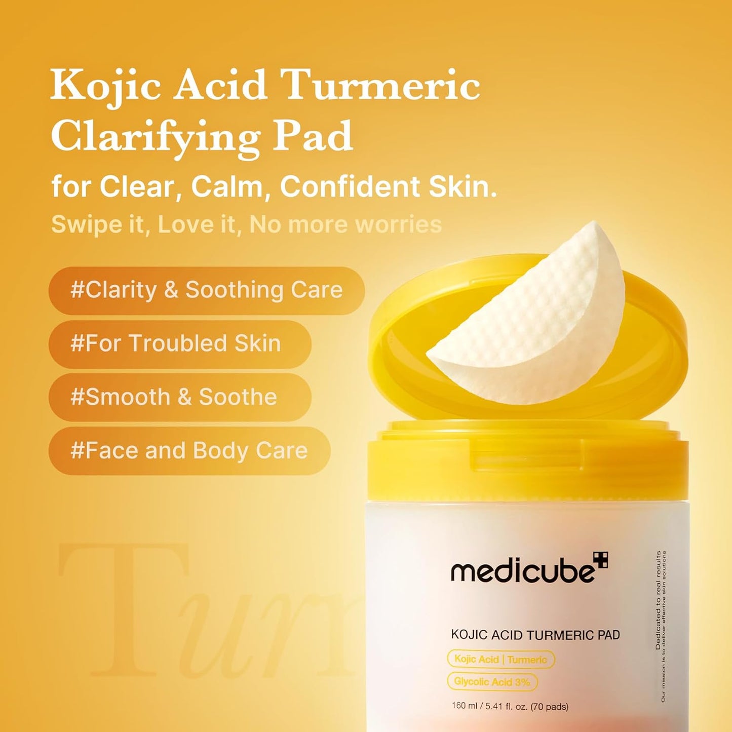 Medicube Kojic Acid Tumeric Pad 70 pads