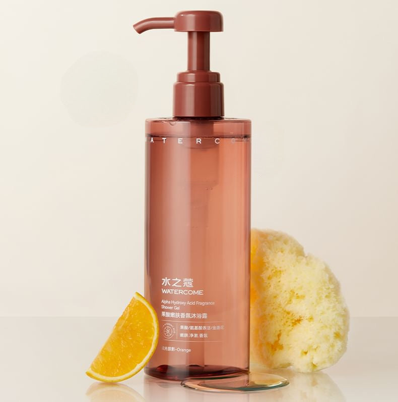 WaterCome Alpha Hydroxy Acid (AHA) Fragrance Shower Gel 400 ml