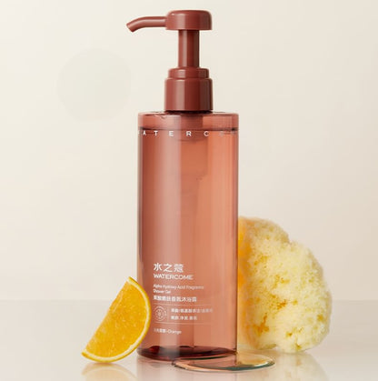 WaterCome Alpha Hydroxy Acid (AHA) Fragrance Shower Gel 400 ml