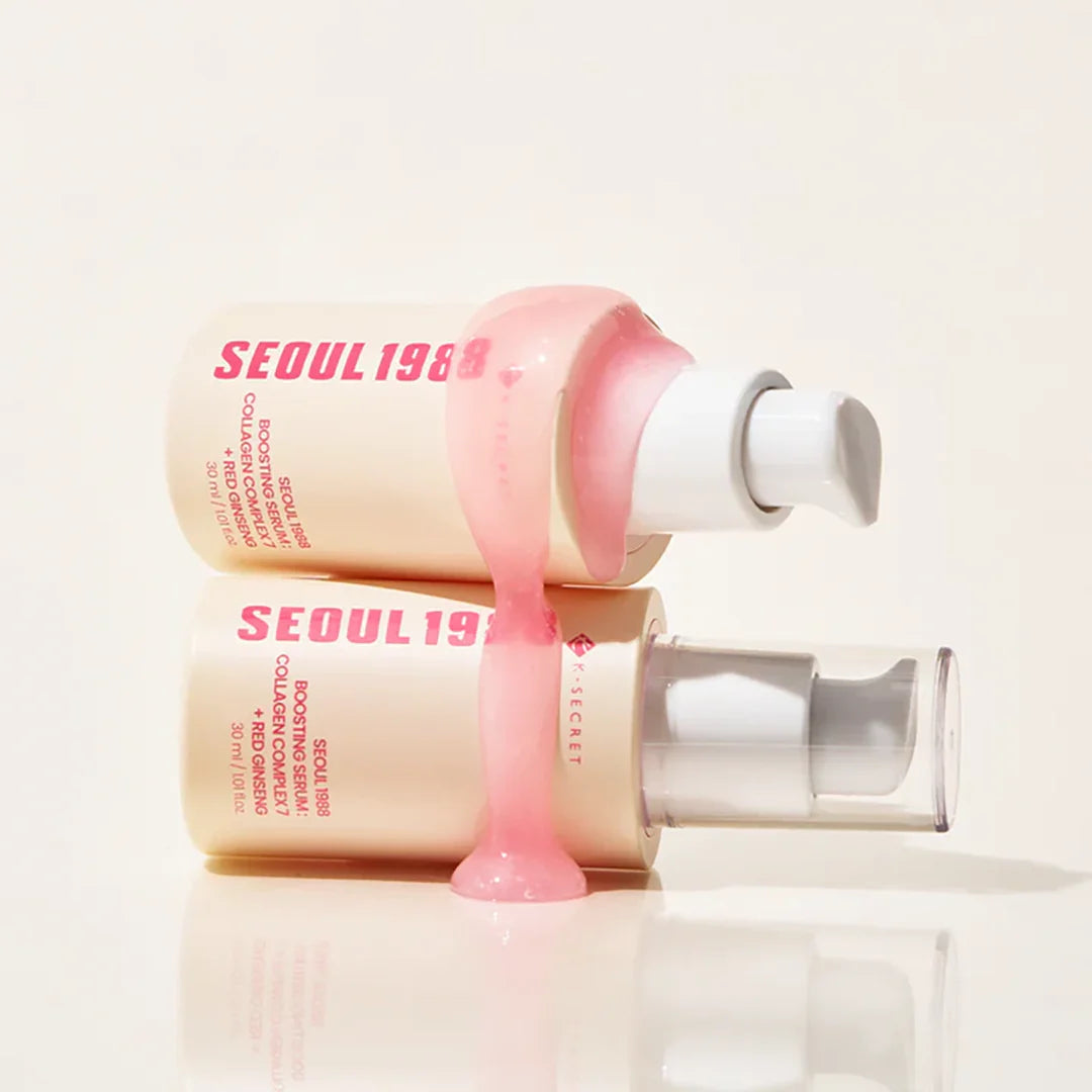 K-Secret Seoul 1988 Boosting Serum: Collagen Complex 7 + Red Ginseng