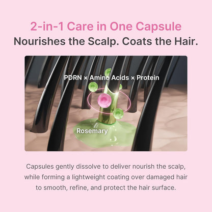 Medicube Rosemary PDRN Full Scalp Care Set of 3 (Shampoo, Conditioner, Scalp serum)