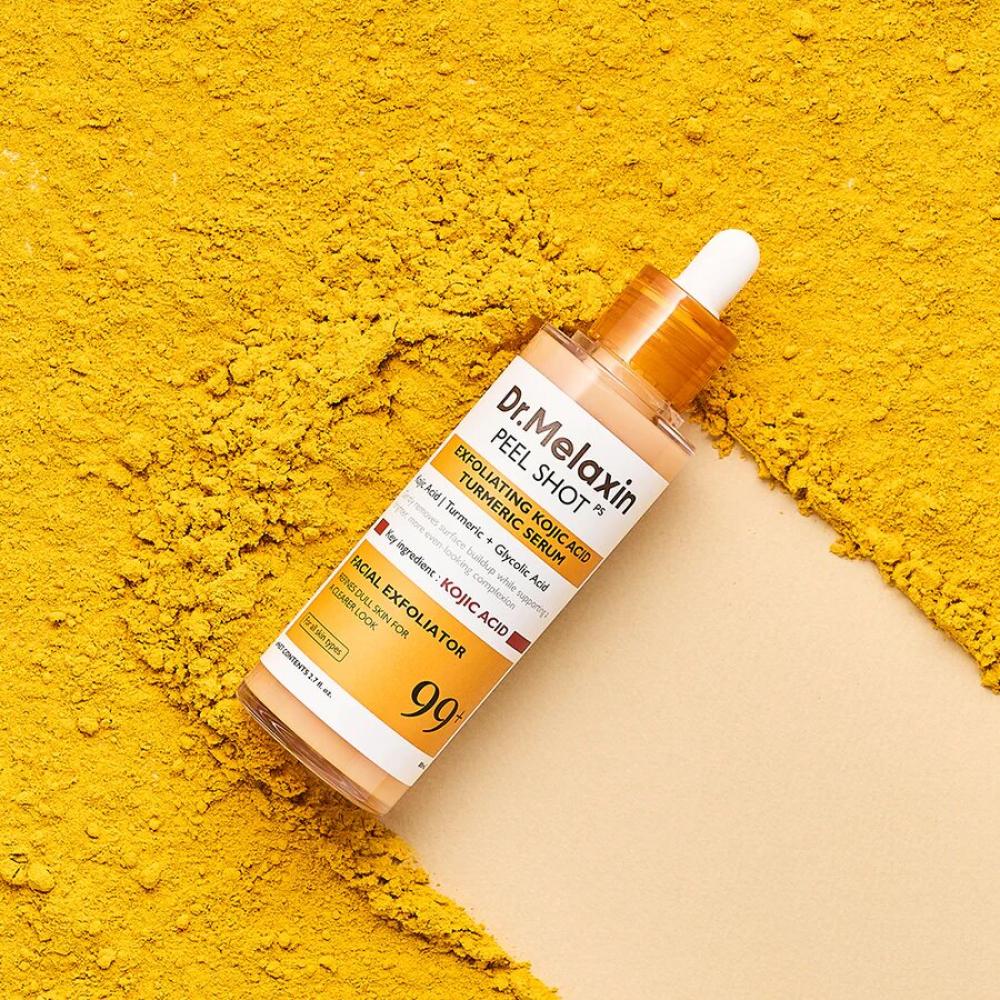 Dr. Melaxin Peel Shot Exfoliating Kojic Acid Turmeric Serum 80ml