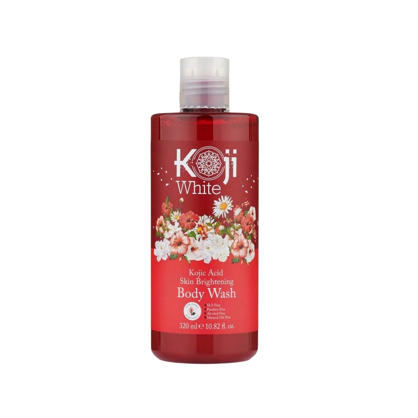 Koji White Kojic Acid Skin Brightening Body Wash 320 ml