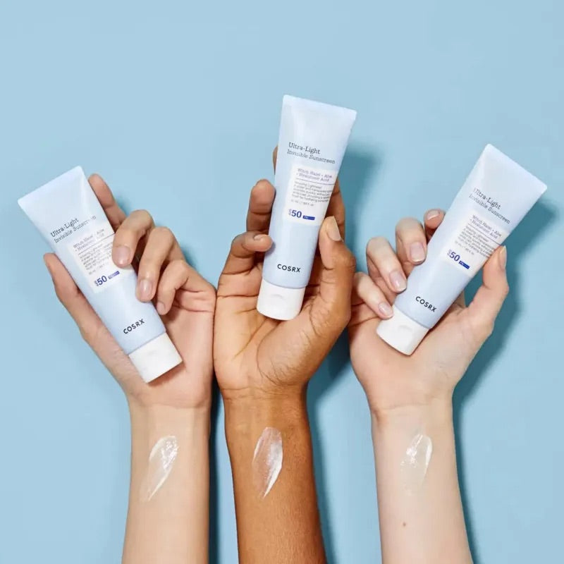 كوسركس، واقي شمس خفيف للغاية غير مرئي بعامل حماية من الشمس 50+PA++++، 50 مل