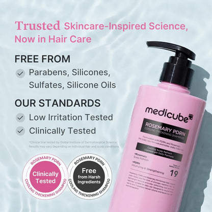 Medicube Rosemary PDRN Full Scalp Care Set of 3 (Shampoo, Conditioner, Scalp serum)