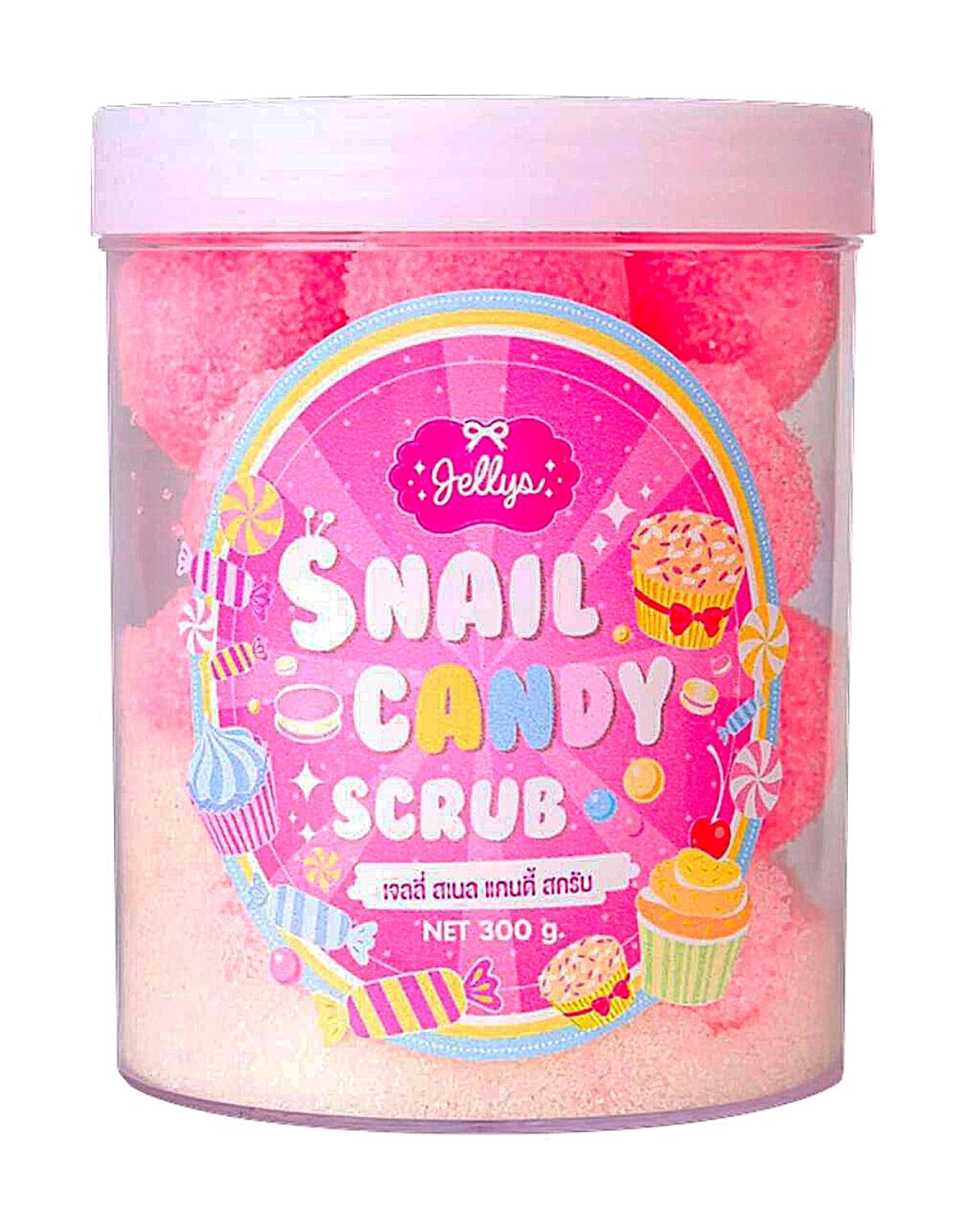 Jellys , original Snail Body Scrub ,  300 g