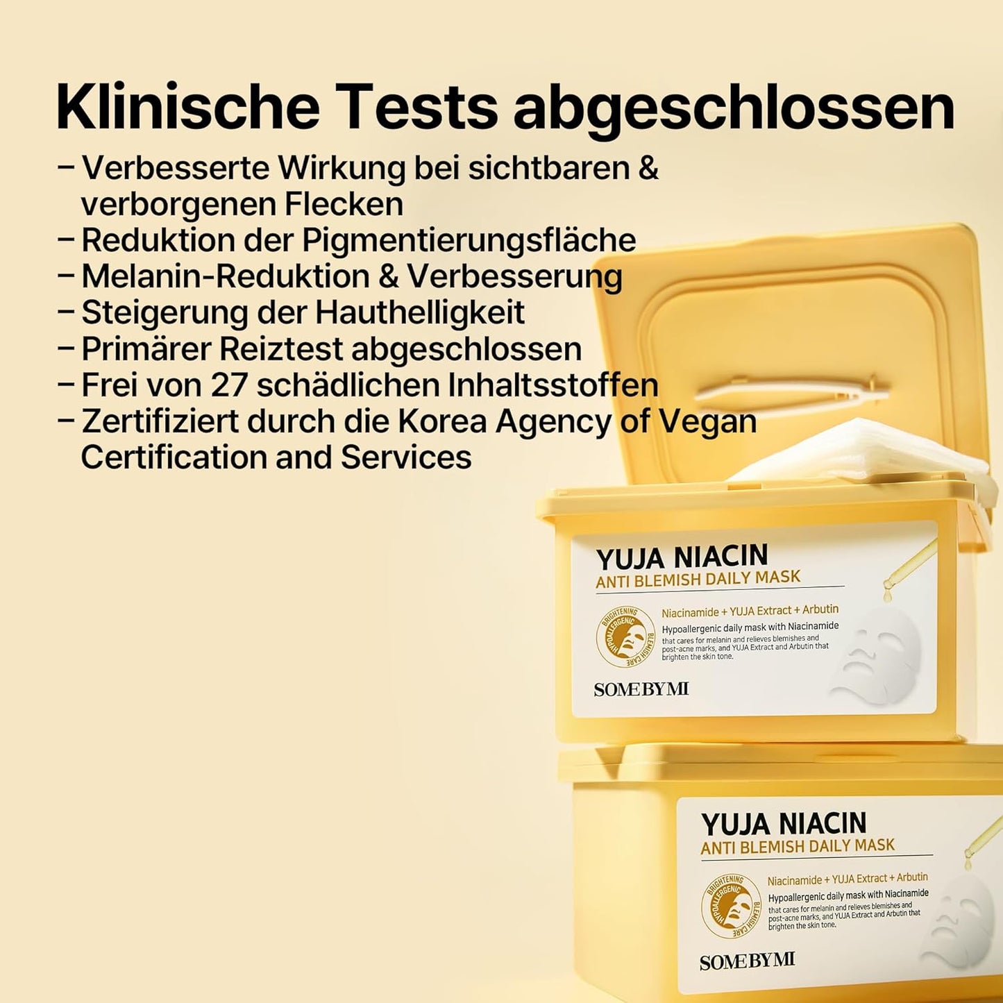 Some By Mi Yuja Niacin Anti Blemish Daily Mask 30 Sheets