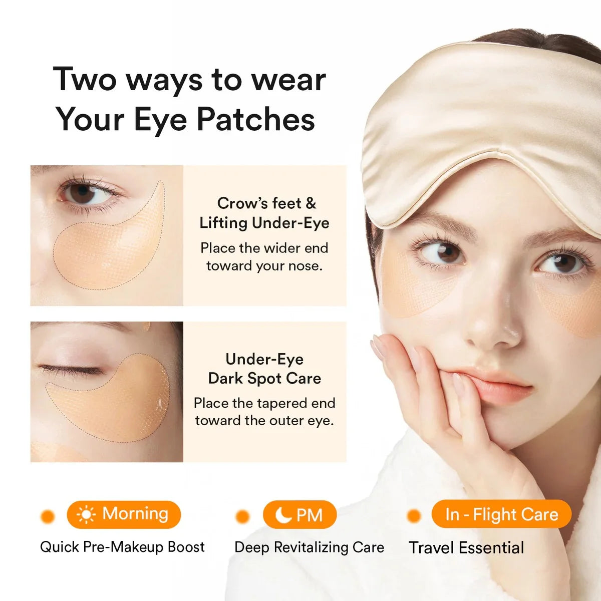 Abib Glutathione & Kojic Acid Eye Patch Duo 60 pcs