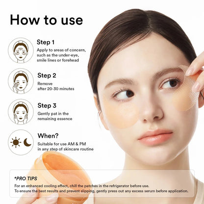 Abib Glutathione & Kojic Acid Eye Patch Duo 60 pcs