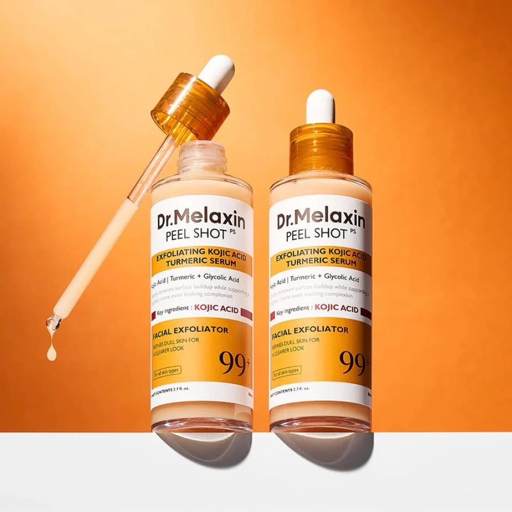 Dr. Melaxin Peel Shot Exfoliating Kojic Acid Turmeric Serum 80ml