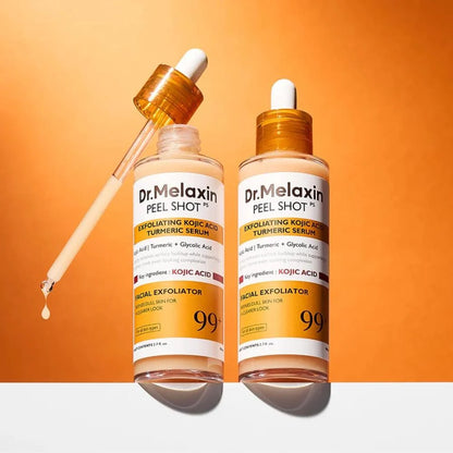 Dr. Melaxin Peel Shot Exfoliating Kojic Acid Turmeric Serum 80ml