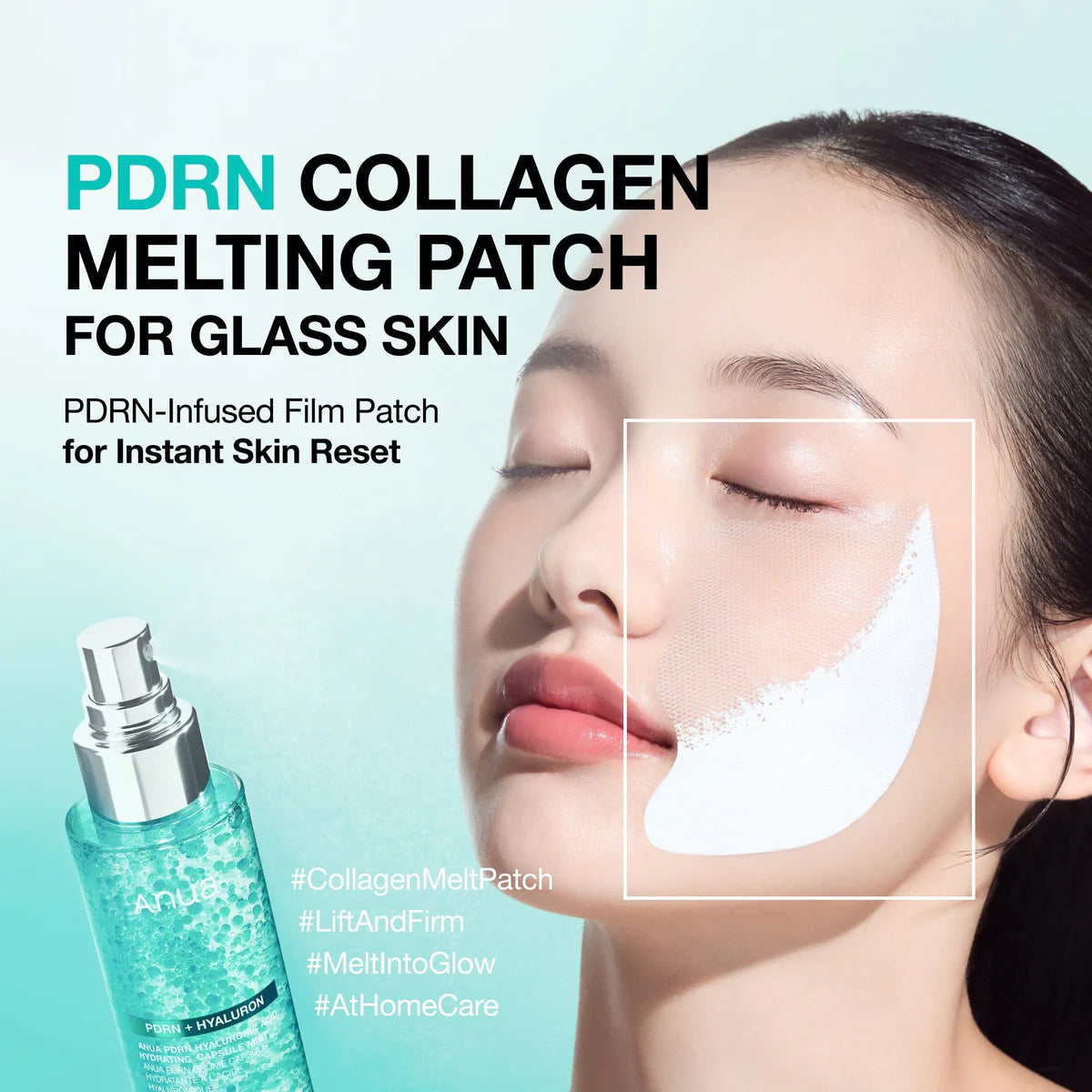 Anua PDRN Collagen Wrinkle Intensive Smoothing Set for Glass Skin