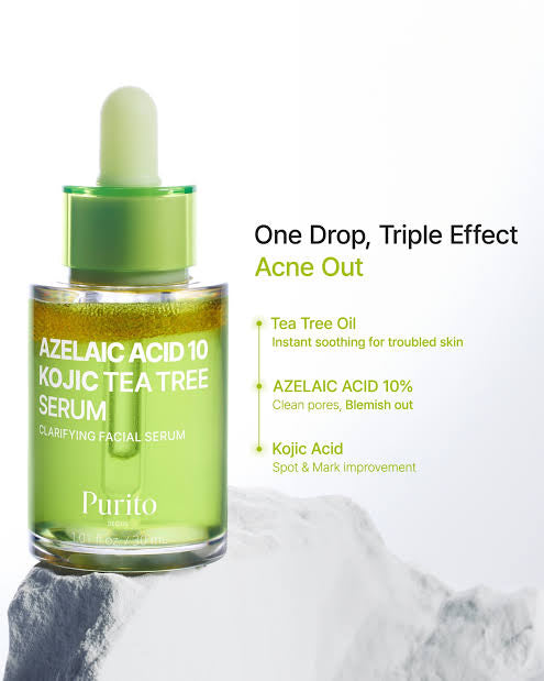 PURITO Azelaic Acid 10 Kojic Tea Tree Serum 30ml