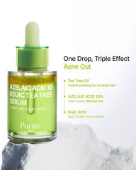 PURITO Azelaic Acid 10 Kojic Tea Tree Serum 30ml