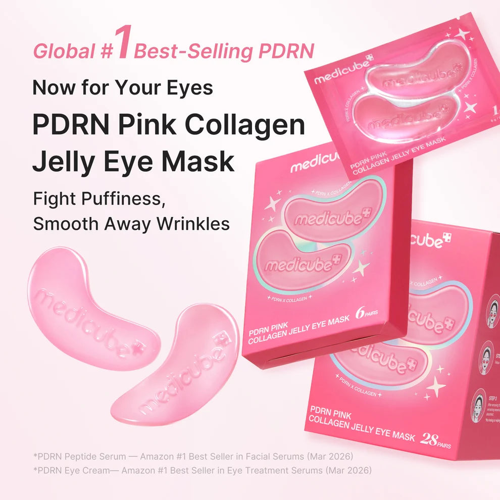 Medicube PDRN Pink Collagen Jelly Eye Mask 28 Pairs