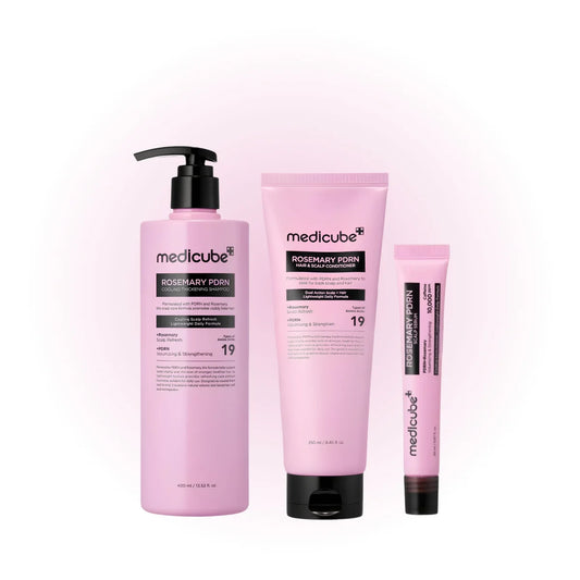 Medicube Rosemary PDRN Full Scalp Care Set of 3 (Shampoo, Conditioner, Scalp serum)