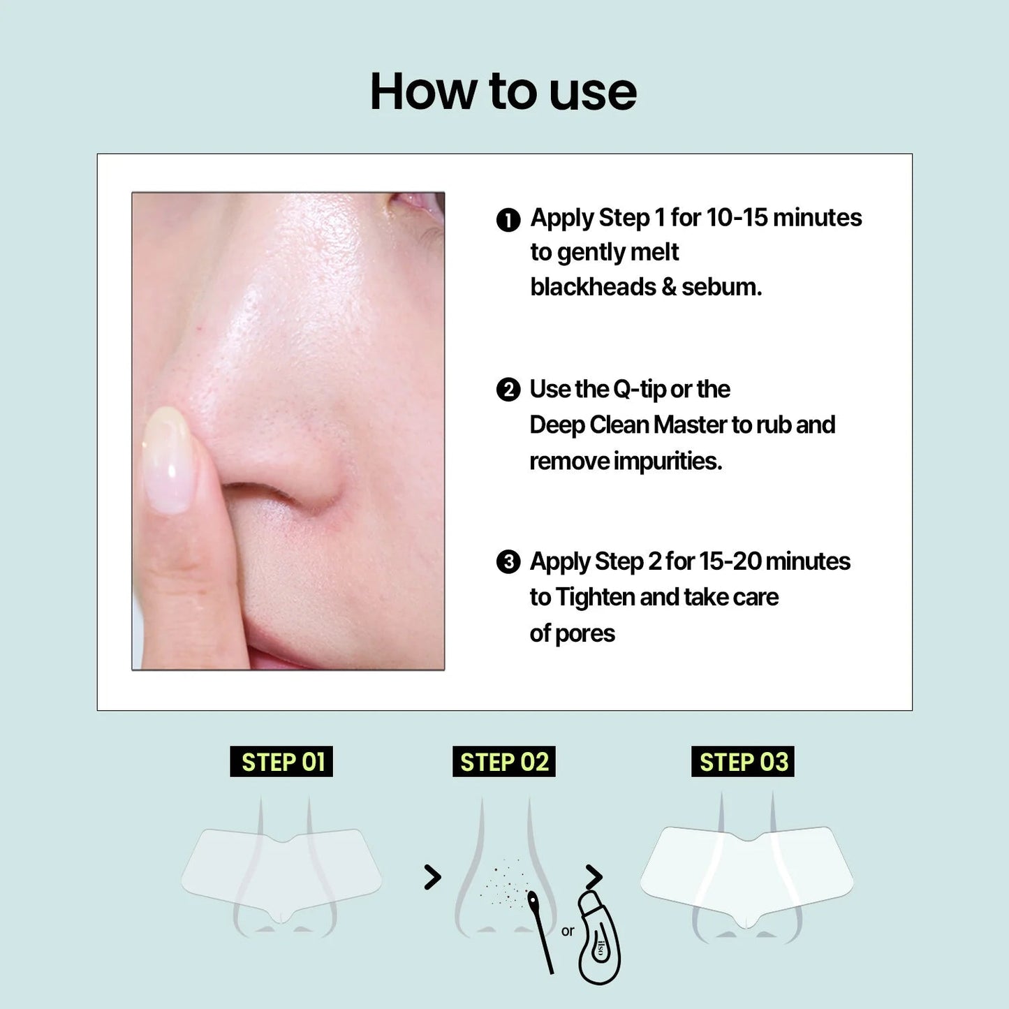ILSO Super Melting Sebum SET with Natural Mild Clear Nose Patch 5ea