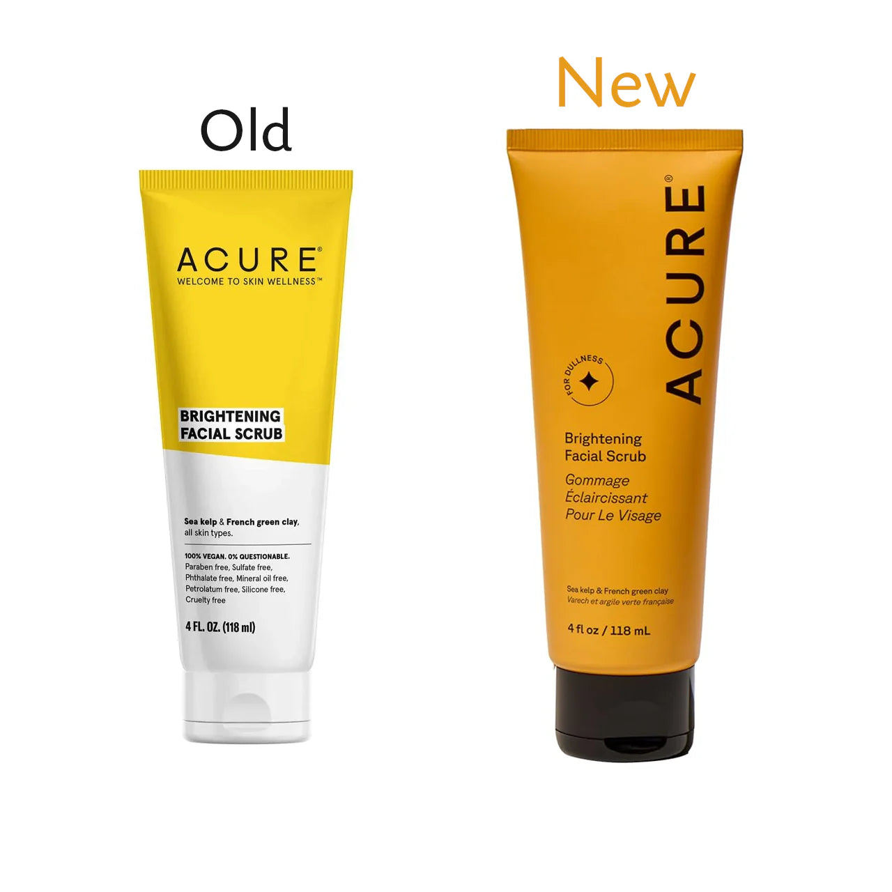 Acure Brightening Facial Scrub 118 ml