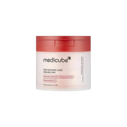 Medicube acne Red Succinic Peeling Pad (70 Pads)