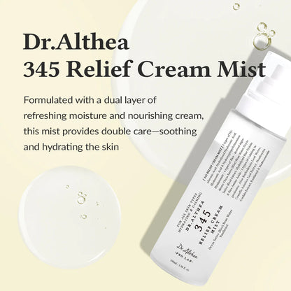 Dr. Althea Set Aqua marine Mist, 345 Cream mist, 345 Moisturizer cream