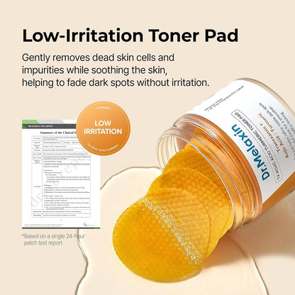 Dr . Melaxin TX-Kojic Acid Turmeric Toner Pad 70 Pads
