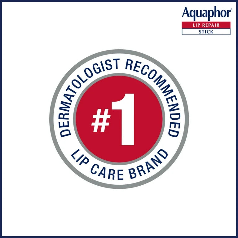 Aquaphor Lip Repair Immediate Relief Fragrance Free 2 Tubes 10 ml Each