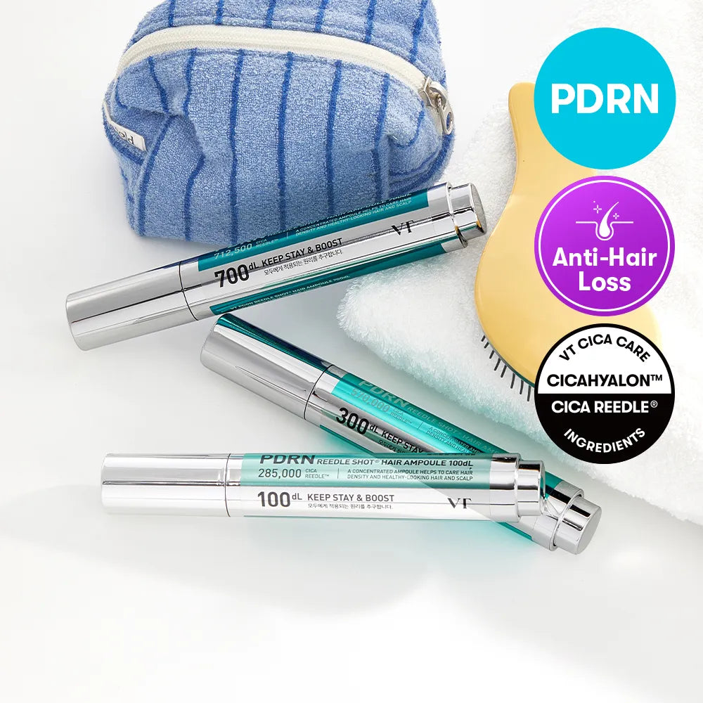 VT Cosmetics PDRN Reedle Shot Hair Ampoule 100dL 15 ml