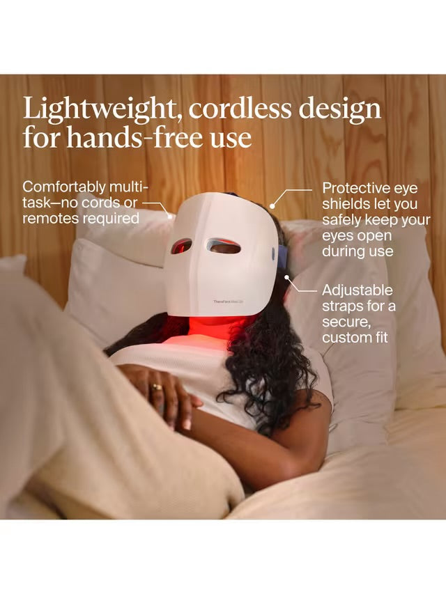 Therabody TheraFace Mask Glo LED Skincare Mask