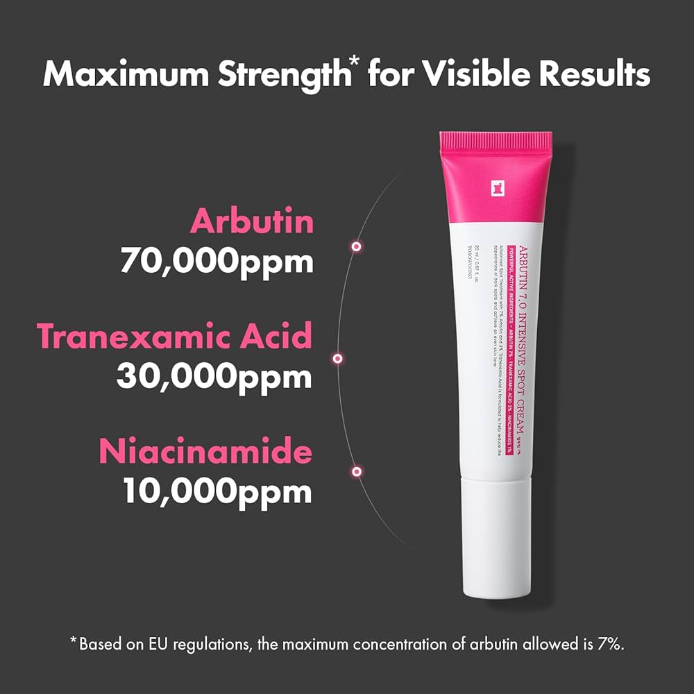 Tosowoong Arbutin 7.0 Intensive Spot Cream 20ml