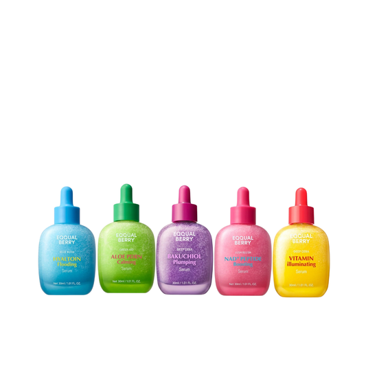 Eqqualberry , Complete Skin Serum Collection , full size 5 pcs