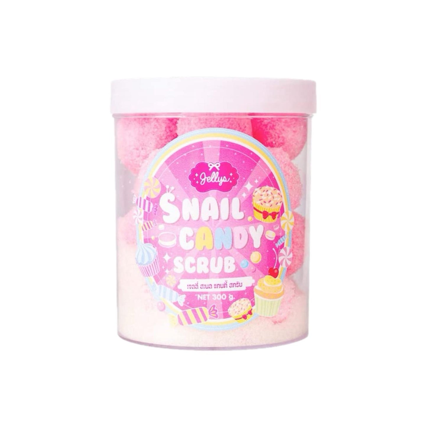 Jellys , original Snail Body Scrub ,  300 g