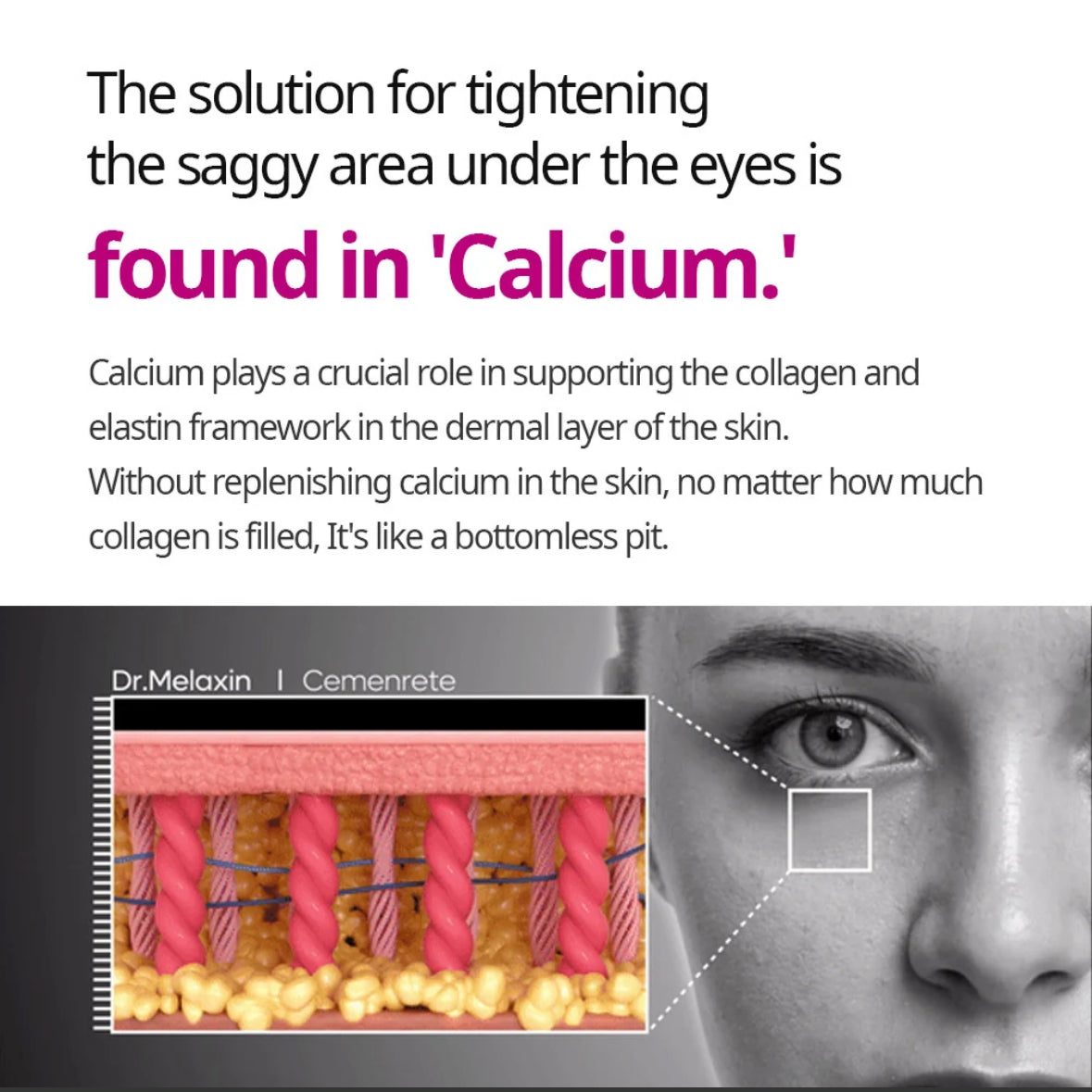 Dr . Melaxin Calcium cx Cemenrete Volume Cream 50g