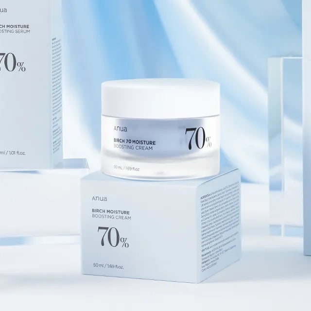 كريم ANUA Birch 70 المعزز للترطيب 70% 50 مل