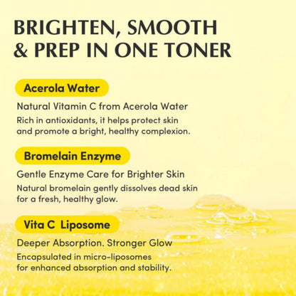 Eqqualberry GLOW FILTER vitamin 
illuminating routine (toner, serum & cream)