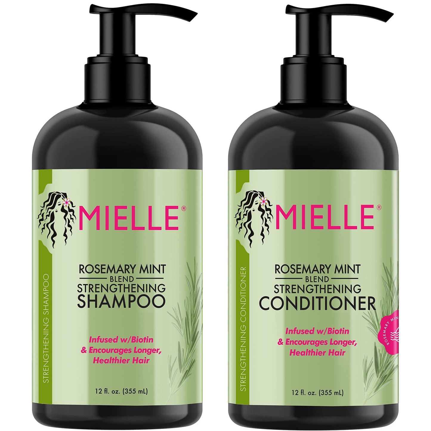 Mielle Rosemary shampoo and conditioner