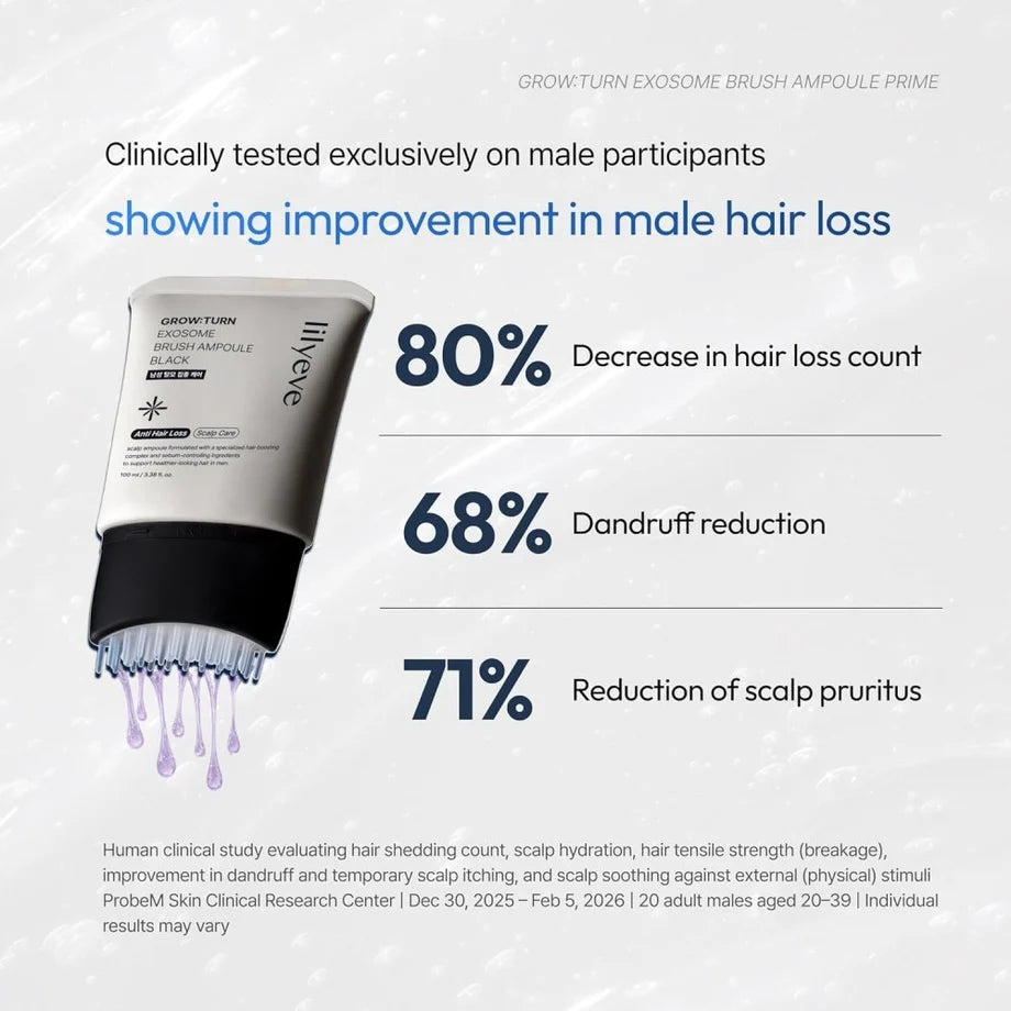 lilyeve Grow:Turn Exosome Brush Ampoule Prime 100ml