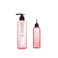 A'pieu Raspberry Hair Vinegar Set Shampoo and Vinegar , Full size