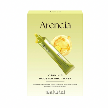 Arencia Vitamin C Booster Shot Mask Full Box of 5 Masks
