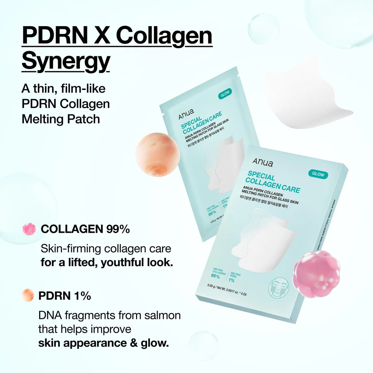 Anua PDRN Collagen Wrinkle Intensive Smoothing Set for Glass Skin