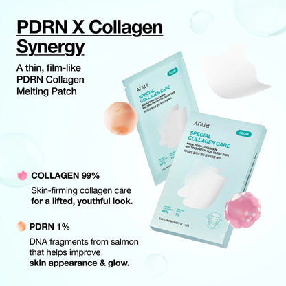 Anua PDRN Collagen Wrinkle Intensive Smoothing Set for Glass Skin