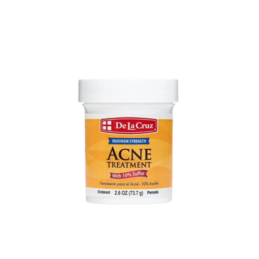 De La Cruz , Acne Treatment Ointment with 10% Sulfur, Maximum Strength , (73.7 g)