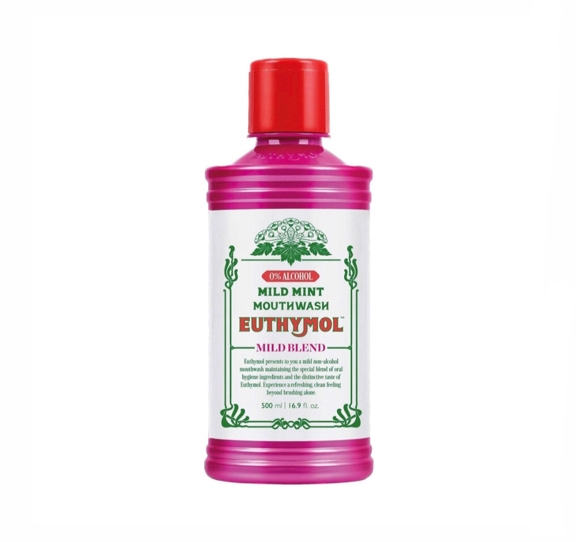 Euthymol Mouthwash Mild Mint 500 ml