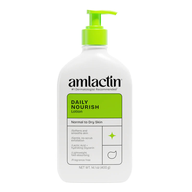 Amlactin Daily Nourish Lotion 12% lactic acid, Fragrance-free, 400g