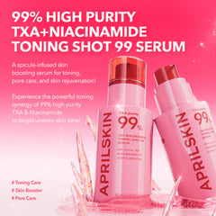 TXA Pink Glow Skincare Set 5 products full sized
