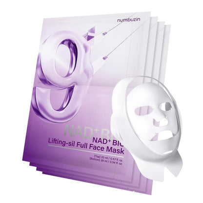 Numbuzin No.9 NAD Bio Lifting-sil Full Face Mask (1 box - 4 Mask)
