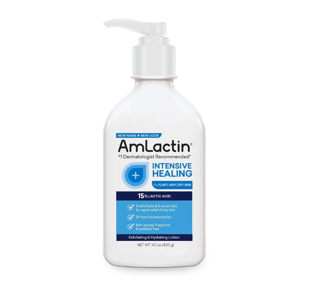 AmLactin Intensive Healing Exfoliating & Hydrating Lotion 15% Lactic Acid 400g