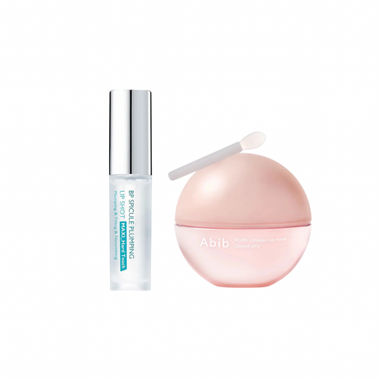 Plumped Lip Compo (Dr. Melaxin lip plumper & Abib lip PDRN treatment)